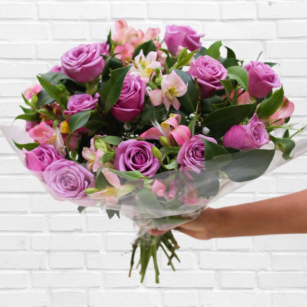 Bouquet de Rosas Lilás